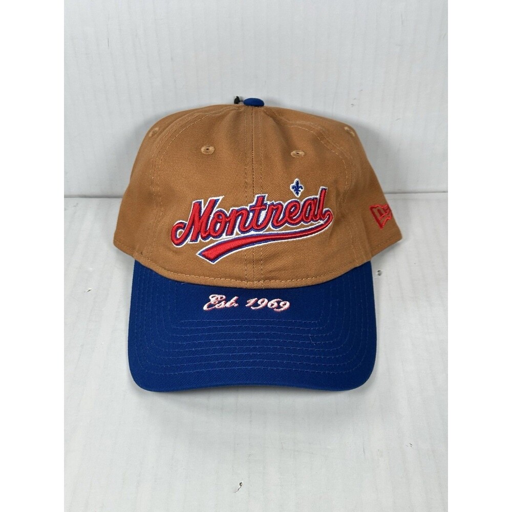 New Era Montreal Expos Bronze 9TWENTY Adjustable Strapback Hat Cap MLB